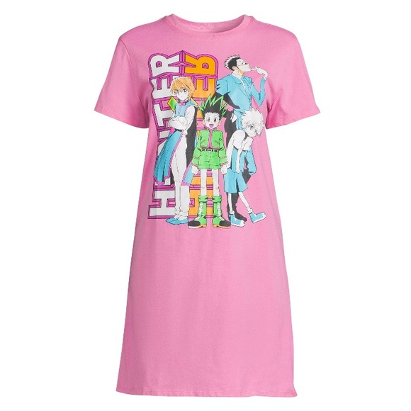 Hunter x Hunter Juniors Graphic T-Shirt Dress Women’s Size 3XL - Picture 3 of 7